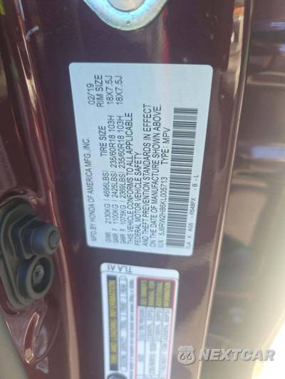 2019 Honda CR-V EX-L - zdjęcie 2 z 24 - miniatura
