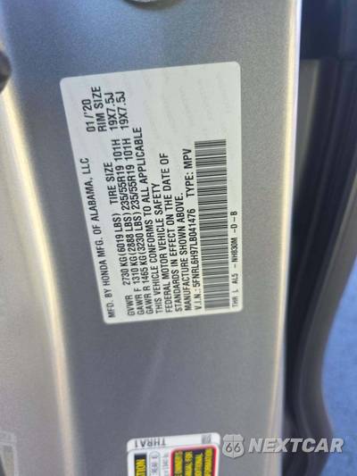 2020 Honda Odyssey Elite 118.1" WB - zdjęcie 2 z 27 - miniatura