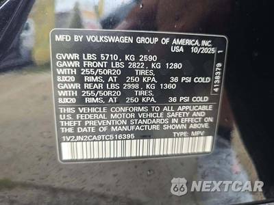 2026 Volkswagen Atlas 2.0T SE w/Technology - zdjęcie 5 z 22 - miniatura