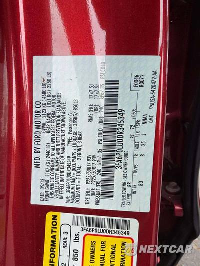 2013 Ford Fusion Hybrid SE - zdjęcie 2 z 22 - miniatura