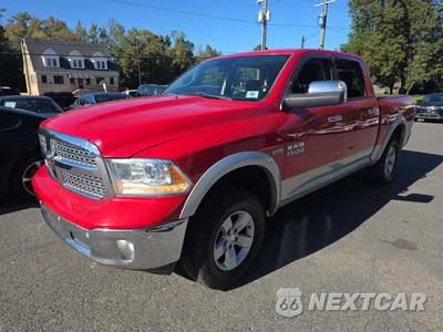 2014 Ram 1500 Laramie Crew Cab Short Bed - zdjęcie 1 z 29 - miniatura