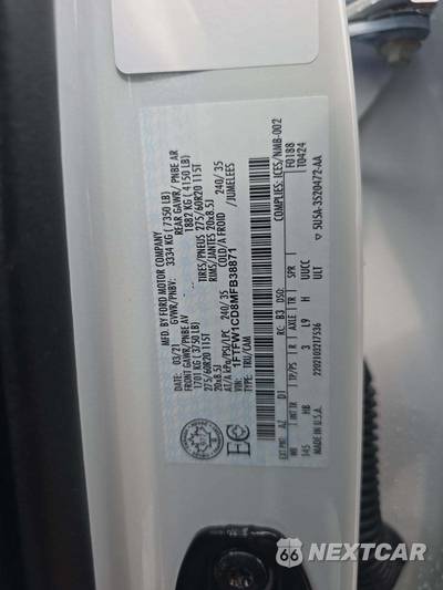 2021 Ford F-150 Hybrid LARIAT Crew Cab Short Bed - zdjęcie 2 z 17 - miniatura
