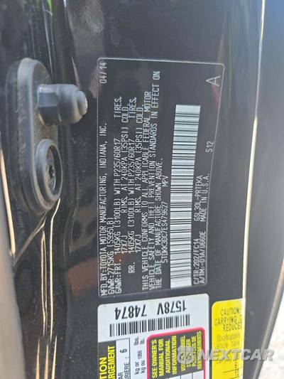 2014 Toyota Sienna LE 8-Passenger 119.3" WB - zdjęcie 5 z 24 - miniatura
