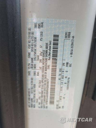 2024 Ford Transit Passenger Wagon XL DRW High Roof 148.0" WB - zdjęcie 5 z 24 - miniatura