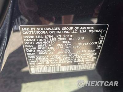 2023 Volkswagen Atlas V6 SE w/Technology - zdjęcie 5 z 20 - miniatura