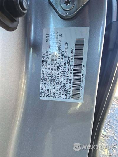 2022 Honda Odyssey Touring 118.1" WB - zdjęcie 5 z 26 - miniatura