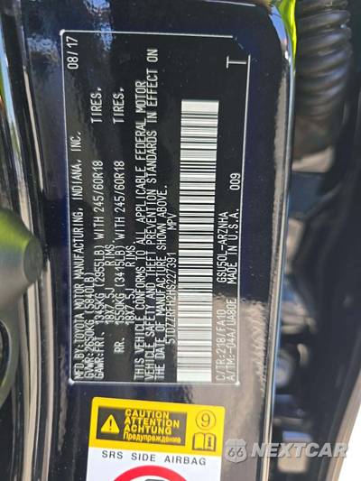 2017 Toyota Highlander LE Plus - zdjęcie 5 z 25 - miniatura