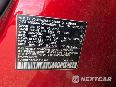 2021 Volkswagen Atlas V6 SEL - zdjęcie 2 z 25 - miniatura