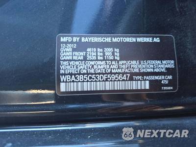 2013 BMW 3 Series Sedan 328i xDrive - zdjęcie 5 z 31 - miniatura