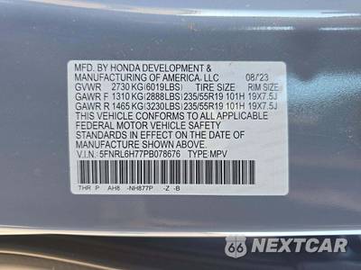 2023 Honda Odyssey Sport 118.1" WB - zdjęcie 5 z 22 - miniatura