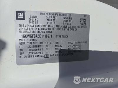 2013 Chevrolet Express 2500 Cargo Van 1WT 135.0" WB - zdjęcie 2 z 26 - miniatura