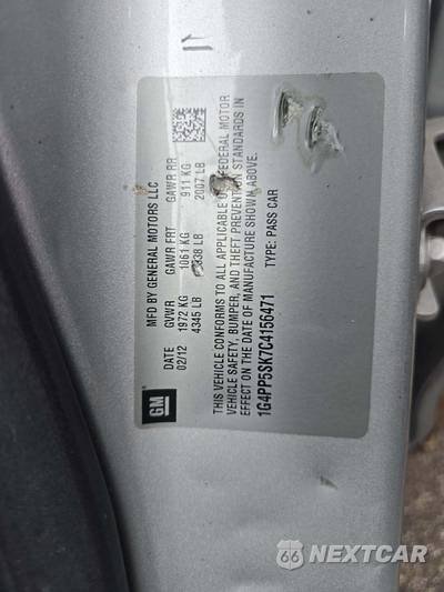 2012 Buick Verano 1SD - zdjęcie 5 z 37 - miniatura