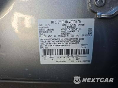 2024 Ford Explorer XLT - zdjęcie 2 z 19 - miniatura