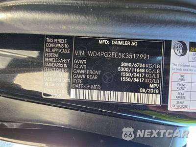 2019 Mercedes-Benz Metris Passenger Van 126.0" WB - zdjęcie 5 z 31 - miniatura