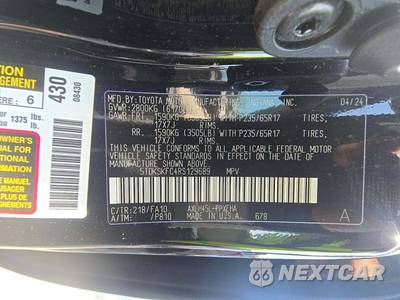 2024 Toyota Sienna LE 8-Passenger 120.5" WB - zdjęcie 5 z 31 - miniatura