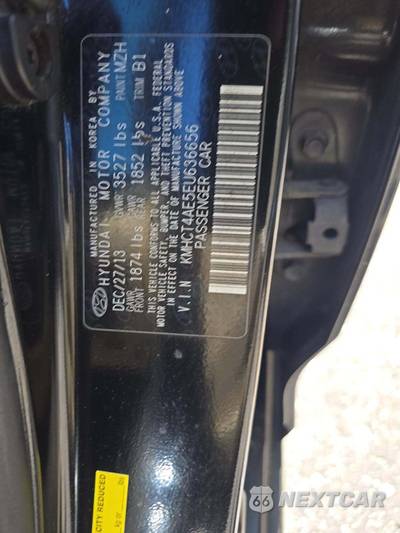 2014 Hyundai Accent GLS Sedan - zdjęcie 5 z 24 - miniatura