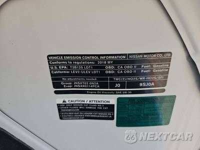 2018 Nissan NV200 Compact Cargo SV 115.2" WB - zdjęcie 28 z 33 - miniatura