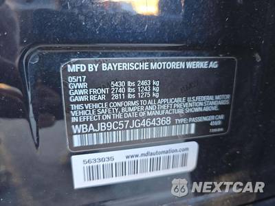 2018 BMW 5 Series Sedan M550i xDrive - zdjęcie 5 z 31 - miniatura