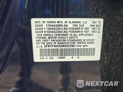 2013 Honda Pilot EX-L - zdjęcie 5 z 32 - miniatura