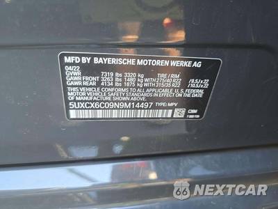 2022 BMW X7 Sports Activity Vehicle M50i - zdjęcie 5 z 22 - miniatura