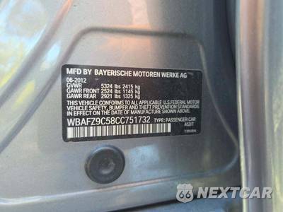 2012 BMW 5 Series ActiveHybrid 5 Sedan - zdjęcie 2 z 21 - miniatura