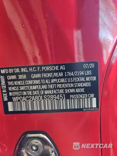 2020 Porsche 718 Cayman GT4 - zdjęcie 5 z 20 - miniatura