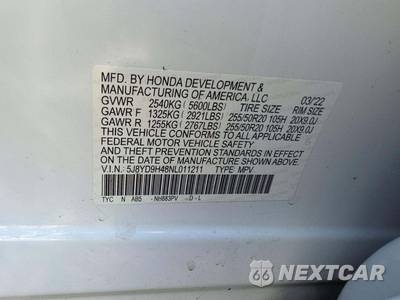 2022 Acura MDX w/Technology Package - zdjęcie 5 z 23 - miniatura