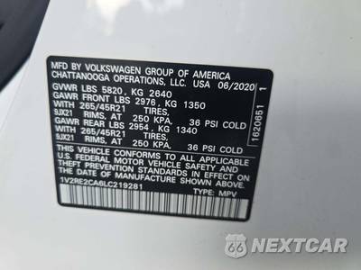 2020 Volkswagen Atlas Cross Sport V6 SEL R-Line - zdjęcie 5 z 26 - miniatura