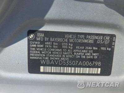 2007 BMW 3 Series Sedan 335xi - zdjęcie 5 z 24 - miniatura