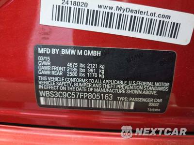 2015 BMW M3 Sedan - zdjęcie 5 z 28 - miniatura