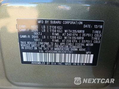 2019 Subaru Outback 2.5i Limited - zdjęcie 5 z 30 - miniatura