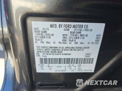 2015 Ford F-150 Platinum Crew Cab Short Bed - zdjęcie 5 z 33 - miniatura