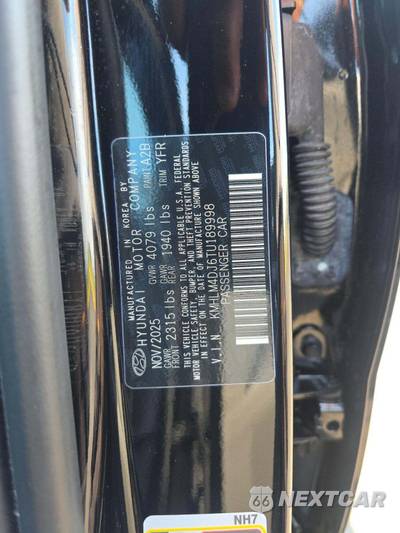 2026 Hyundai Elantra Hybrid Blue - zdjęcie 5 z 24 - miniatura