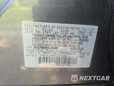 2021 Nissan Kicks S - zdjęcie 5 z 24 - miniatura