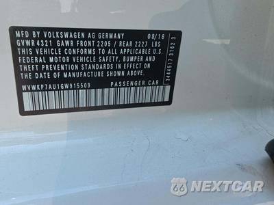 2016 Volkswagen e-Golf SE Hatchback - zdjęcie 5 z 24 - miniatura
