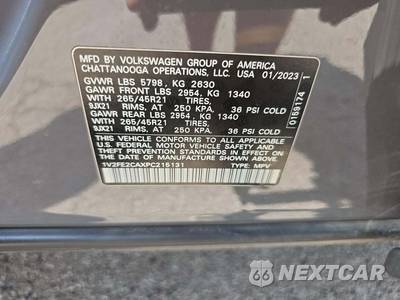 2023 Volkswagen Atlas Cross Sport 3.6L V6 SEL Premium R-Line - zdjęcie 2 z 22 - miniatura