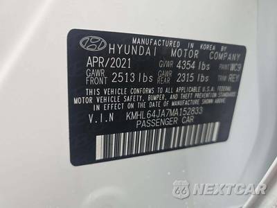 2021 Hyundai Sonata SEL - zdjęcie 5 z 20 - miniatura