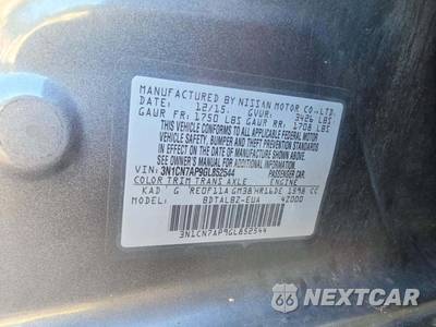 2016 Nissan Versa SV - zdjęcie 5 z 27 - miniatura