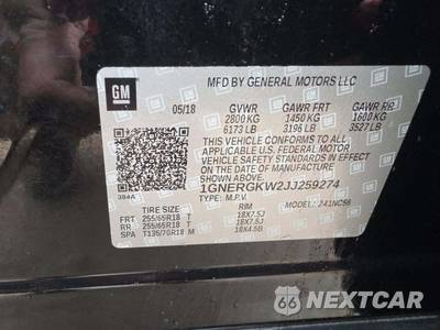 2018 Chevrolet Traverse LT Cloth 1LT - zdjęcie 5 z 24 - miniatura