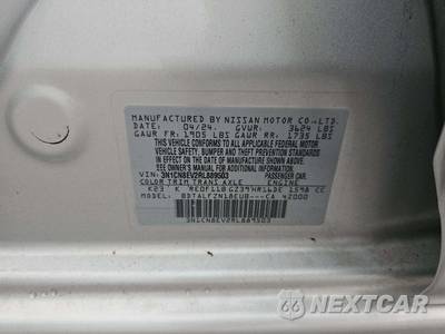2024 Nissan Versa SV - zdjęcie 5 z 24 - miniatura