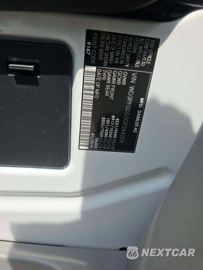 2016 Mercedes-Benz Sprinter 3500 Cargo Van DRW High Roof 144.3" WB - zdjęcie 5 z 21 - miniatura