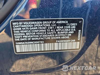 2022 Volkswagen Passat 2.0T SE - zdjęcie 5 z 20 - miniatura