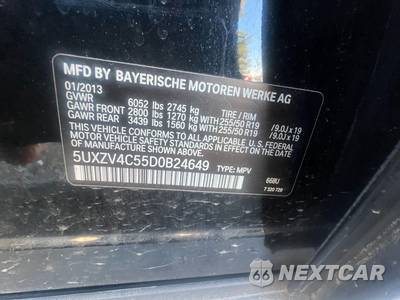 2013 BMW X5 Sports Activity Vehicle xDrive35i Premium - zdjęcie 11 z 23 - miniatura