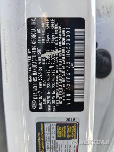 2017 Kia Sorento LX - zdjęcie 14 z 28 - miniatura