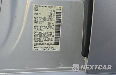 2009 Nissan Xterra S - zdjęcie 17 z 20 - miniatura