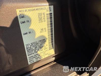 2014 Nissan Altima 2.5 SV - zdjęcie 76 z 115 - miniatura
