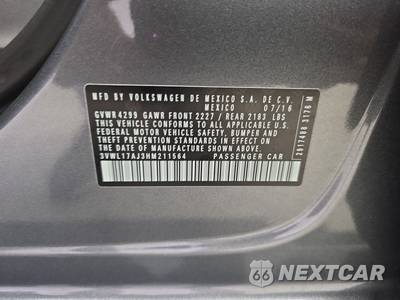 2017 Volkswagen Jetta SEL - zdjęcie 16 z 16 - miniatura