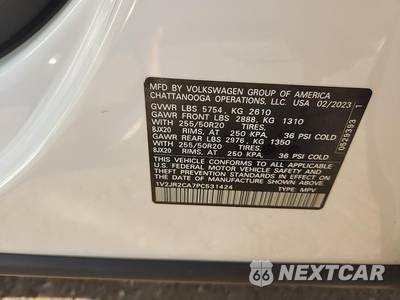 2023 Volkswagen Atlas V6 SE w/Technology - zdjęcie 19 z 25 - miniatura