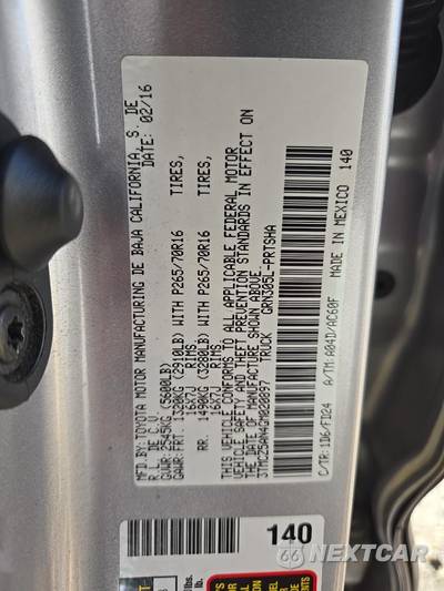 2016 Toyota Tacoma TRD Off-Road Crew Cab Medium Bed - zdjęcie 18 z 26 - miniatura