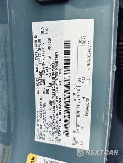 2022 Ford Bronco Outer Banks Advanced - zdjęcie 12 z 12 - miniatura